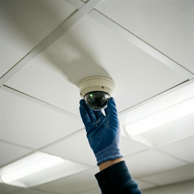 Microdomo Plafon CCTV Oficinas