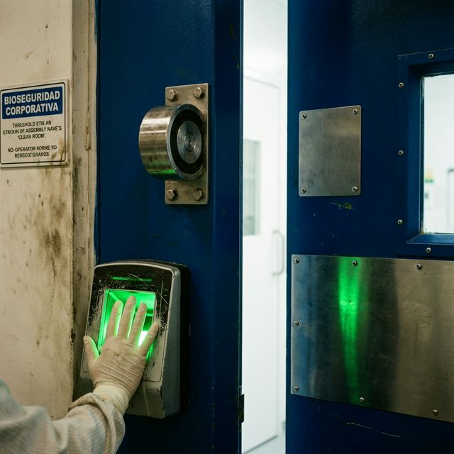 Esclusas Clean Room Biometria Ingenieria