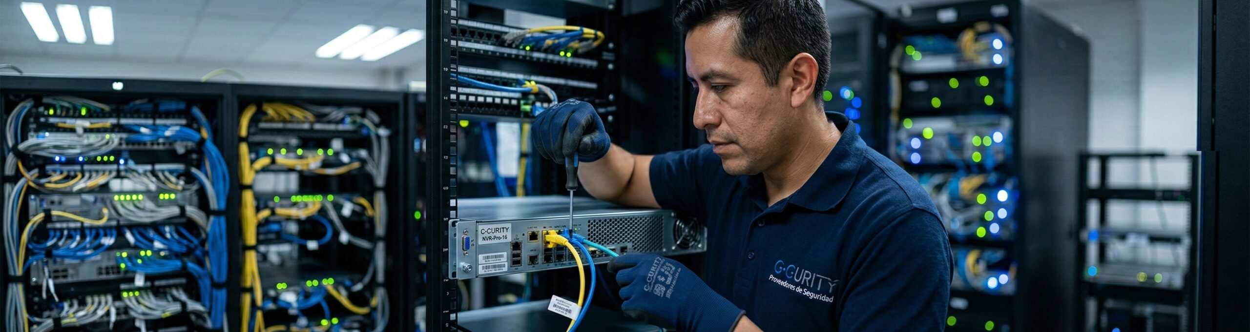 Mantenimiento de servidor NVR en corporativo