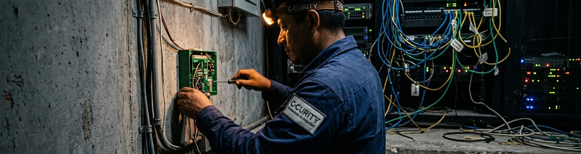 Ajuste de panel controlador de accesos en Site